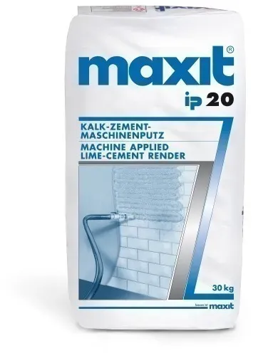 Kalk-Zement-Maschinenputz für Innen - maxit ip 20 - 30kg
