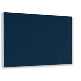 platino24 Akustikplatte Rechteck aus Basotect ® G+ mit Akustikfilz 825x550x50mm blau