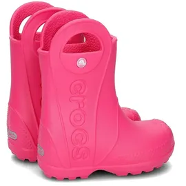 Crocs Handle It Rain Boot Kids Rosa 33