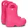 Crocs Handle It Rain Boot Kids Rosa 33