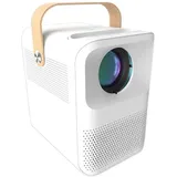 Mini-tragbarer Projektor Mit Griff, Dualband-wlan (2,4/5 Ghz), Versiegelter Optischer Sensor – Android (batterie Nicht Im Lieferumfang Enthalten)
