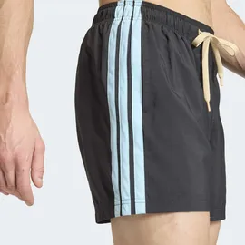 adidas Herren Badeshorts 3-Streifen 5-Inch, Größe XXL in Schwarz BLACK