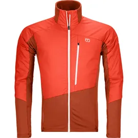 Ortovox Herren Westalpen Swisswool Hybrid Jacke (Größe S, rot)