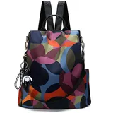 Freie Liebe Damen Anti-Diebstahl Rucksack börse Wasserdicht Oxford Damen Rucksack Leichte Schultertasche - - Einheitsgröße