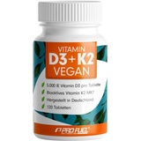 ProFuel Vitamin D3 K2 VEGAN 120 Tabletten