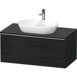 Duravit D-Neo Konsolenwaschtischunterbau wandhängend, Eiche Schwarz Matt 1000x550x459 mm, - DE49480701 DE4948070160000