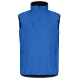 Clique Classic Softshellweste Blau XL
