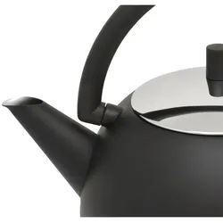 BREDEMEIJER Teekanne Saturn 1,2l matt schwarz Design