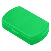 Aufbewahrungsdose "Duo" – BPA-freie Pillenbox mit 2  Fächern und Klickverschluss, ideal für Medikamente oder Pillen,  Germany - trend-grün PP - Grün