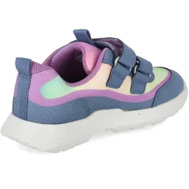 superfit Mädchen Halbschuhe, blau, Gr.23 - Blau,Rosa - 23