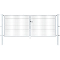 GAH Alberts GAH-Alberts Doppeltor Flexo 120 x 300 cm,Typ 6/5/6, feuerverzinkt