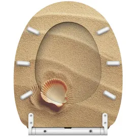 Sanilo WC-Sitz Clam braun