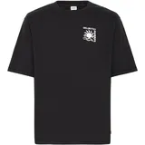 !Solid Rundhalsshirt SOLID "Rundhalsshirt SDOdaniel", Herren, Gr. M, schwarz (true schwarz), Obermaterial: 50% Baumwolle CO. 50% Polyester PES., Shirts Rundhalsshirt