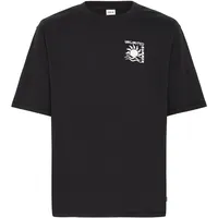 !Solid Rundhalsshirt SOLID "Rundhalsshirt SDOdaniel", Herren, Gr. M, schwarz (true schwarz), Obermaterial: 50% Baumwolle CO. 50% Polyester PES., Shirts Rundhalsshirt