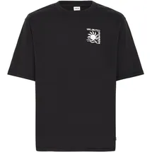 !Solid Rundhalsshirt SOLID "Rundhalsshirt SDOdaniel", Herren, Gr. M, schwarz (true schwarz), Obermaterial: 50% Baumwolle CO. 50% Polyester PES., Shirts Rundhalsshirt