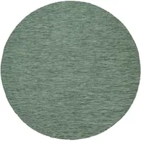 Home Affaire Teppich »Venedig«, Teppiche Gr. Ø 200 cm, 5 mm, 1 St., grün Esszimmerteppiche Flachgewebe, Sisal-Optik, meliert, UV-beständig, Outdoor geeignet