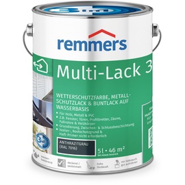 Remmers Multi-Lack 3in1 anthrazitgrau (RAL 7016), 5 l