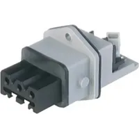 Hirschmann 932 142-106-1 Netz-Steckverbinder STAKEI Buchse, Einbau vertikal Gesamtpolzahl: