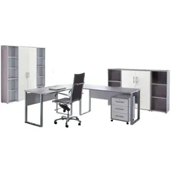 Büro Office Edition Set 5 Grau