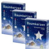 Ebersbacher Kerzenfabrik Baumkerzen 15 x 125 mm 12 St. weiß
