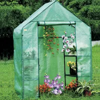 Nyvi Foliengewächshaus NYVIGreen 195x143x73 cm - Gewächshaus für Pflanzen,