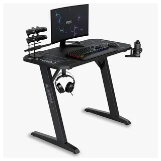 SENSE7 Spieltisch Nomad Cybernetic Schwarz 120x60, cm