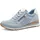 Marco Tozzi Damen Sneaker flach mit Reißverschluss Vegan, Blau (Polar Comb), 39 EU