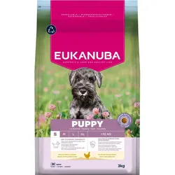 EUKANUBA Growing Puppy Kleine Rasse 3kg Huhn