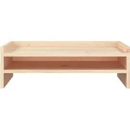 vidaXL Monitorständer 50x24x16 cm Massivholz Kiefer