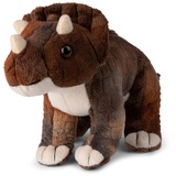 WWF - Triceratops, (15cm) lebensecht Kuscheltier Stofftier Plüschfigur