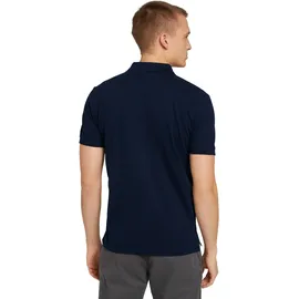 Tom Tailor Herren Poloshirt - Dunkelblau,Weiß - XXL