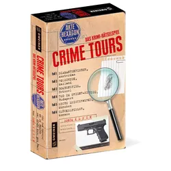 GMEINER-Verlag - CRIME TOURS - AKTE HEXAGON - Das Krimi-Rätselspiel