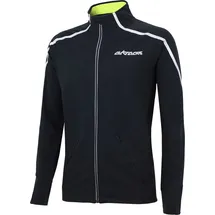 Airtracks Herren Thermo Fahrradjacke - Laufjacke AIR TECH Schwarz S