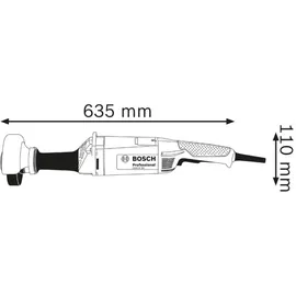 Bosch Geradschleifer GGS 8 SH