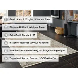 OCI DIE TEPPICHMARKE OCI Designer Teppich BESTSELLER - L/B ca. 200.00x200.00