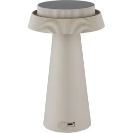 OTTO home Solarleuchte wetterfest 23,0 cm Ø:14,0 cm inkl. Touchdimmer beige