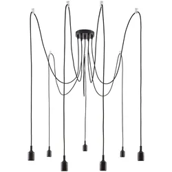 Hängeleuchte Ketil in Schwarz max. 60 Watt