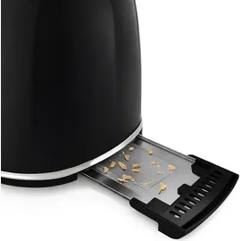 sweiss Vintage-Toaster GRS9 Schwarz
