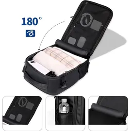 TECH-PROTECT Reiserucksack mit Platz für einen Laptop, 20l, Tech-Protect Defender S50, Schwarz