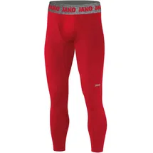 Jako Compression 2.0 lange Funktionshose rot 164