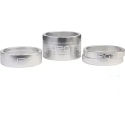 Stem Spacers - Rhodium Silver