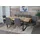 MCW Esszimmer-Set Grau, Braun, 5er-Set