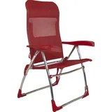 Crespo AL/206 Classic Strandstuhl rot
