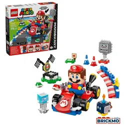 LEGO Super Mario 72043 Mario Kart – Interaktiver LEGO® Mario & Standard-Kart 72043
