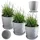 Kadax Rund 20 x 19 cm Grau