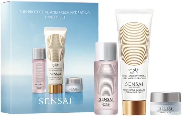 Silky Bronze Sun Protective And Fresh Hydrating LTD Set