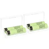 Panasonic NCR18650B 3,7V 3400mAh + 2x Box