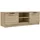 vidaXL Sonoma Eiche TV-Schrank Lowboard 102x35x36,5 cm Braun Holzwerkstoff