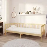 Tagesbett,Klappbett,Gästebett,Jugendbett für Gästezimmer Schlafzimmer Kiefer Massivholz 90x200 cm VESS998027