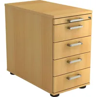 Hammerbacher Solid SC50 Standcontainer 42,8 x 80,0 x 72,0 - 76,0 cm braun